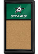 Dallas Stars Cork Noteboard Sign
