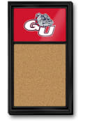 Gonzaga Bulldogs Dual Logo Cork Noteboard Sign
