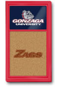 Gonzaga Bulldogs University Cork Noteboard Sign