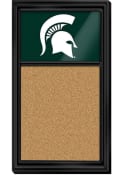 Michigan State Spartans Cork Noteboard Sign