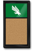 North Texas Mean Green Cork Noteboard Sign