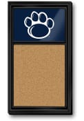 Penn State Nittany Lions Paw Cork Noteboard Sign