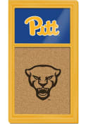 Pitt Panthers Mascot Cork Noteboard Sign