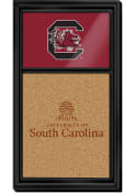 South Carolina Gamecocks Dual Logo Cork Noteboard Sign