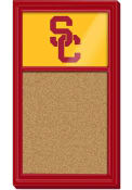 USC Trojans Cork Noteboard Sign