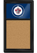 Winnipeg Jets Cork Noteboard Sign