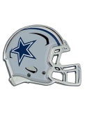 Dallas Cowboys Domed Helmet Car Emblem - Grey