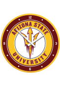 Arizona State Sun Devils Modern Disc Wall Clock