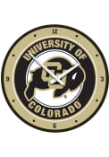 Colorado Buffaloes Modern Disc Wall Clock
