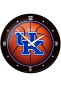 Kentucky Wildcats Basketball Modern Disc Wall Clock