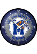 Memphis Tigers Modern Disc Wall Clock