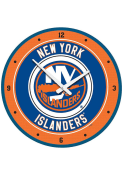 New York Islanders Modern Disc Wall Clock