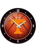Tennessee Volunteers Basketball Modern Disc Wall Clock