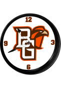 Bowling Green Falcons Retro Lighted Wall Clock