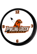 Bowling Green Falcons Wordmark Retro Lighted Wall Clock