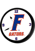Florida Gators Letter Retro Lighted Wall Clock