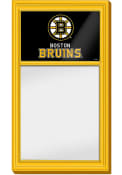 Boston Bruins Dry Erase Noteboard Sign
