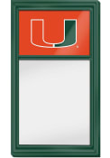 Miami Hurricanes Dry Erase Noteboard Sign