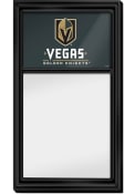 Vegas Golden Knights Dry Erase Noteboard Sign