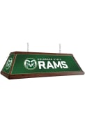 Colorado State Rams Wood Light Pool Table