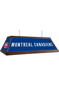 Montreal Canadiens Wood Light Pool Table