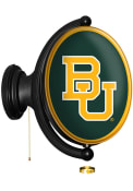 Baylor Bears Logo Oval Rotating Lighted Sign