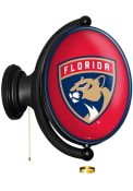 Florida Panthers Oval Rotating Lighted Sign