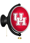 Houston Cougars Oval Rotating Lighted Sign