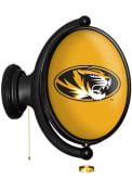 Missouri Tigers Oval Rotating Lighted Sign