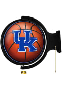 Kentucky Wildcats Basketball Round Rotating Lighted Sign