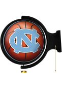 North Carolina Tar Heels Basketball Round Rotating Lighted Sign