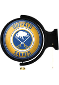 Buffalo Sabres Round Rotating Lighted Sign