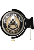 Purdue Boilermakers Special Round Rotating Lighted Sign