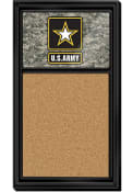 Army Cork Note Board Sign