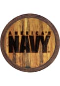 Navy Branded Faux Barrel Top Sign