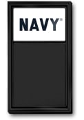 Navy Chalk Note Board Sign