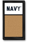 Navy Cork Note Board Sign