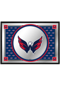 Washington Capitals Team Spirit Framed Mirrored Wall Sign
