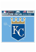 Kansas City Royals 4.5x5.75 Multi-Use Auto Decal - Blue