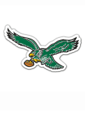 Philadelphia Eagles 12 Inch Retro Bird Car Magnet - Midnight Green