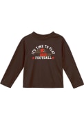 Cleveland Browns Toddler Time to Play T-Shirt - Brown