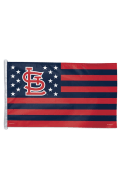 St Louis Cardinals 3x5 Stars and Stripes Red Silk Screen Grommet Flag