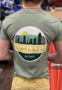 Cincinnati Artichoke Scenic Circle Short Sleeve T-Shirt