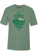 Iowa Diamond T Shirt - Green