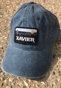 Xavier Musketeers Retro Sky Vintage Adjustable Hat - Navy Blue