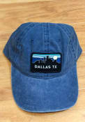 Dallas Ft Worth Retro Sky Vintage Adjustable Hat - Navy Blue