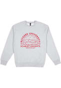 Rutgers Scarlet Knights Premium Heavyweight Crew Sweatshirt - Grey