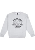Wofford Terriers Premium Heavyweight Crew Sweatshirt - Grey