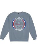 Kansas Jayhawks Fleece Crew Sweatshirt - Blue