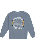 West Virginia Mountaineers Fleece Crew Sweatshirt - Blue